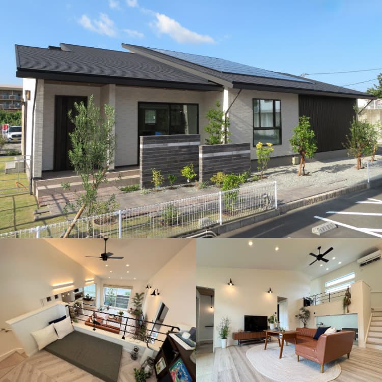 平屋建て＿アイフルホーム大分東店モデルハウス